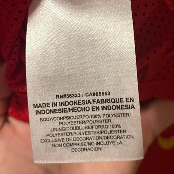 KC Chiefs NIKE DRI-FIT Womens Mesh Layer Jersey Tank Top Shirt NFL Kansas City - Picture 9 of 10